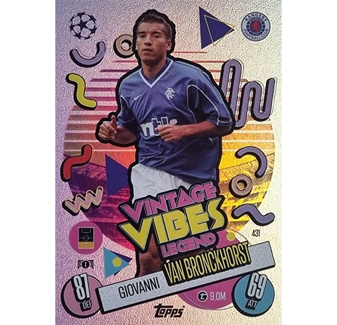 Topps Champions League Match Attax 2024/2025 / 431 GIOVANNI VAN BRONCKHORST