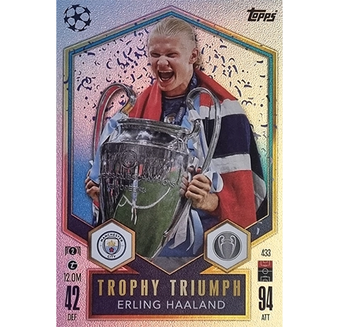 Topps Champions League Match Attax 2024/2025 / 433 ERLING HAALAND