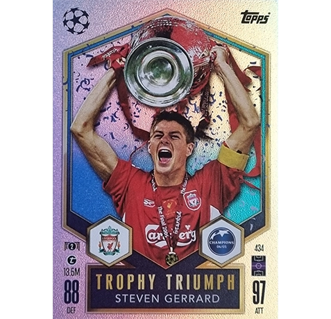 Topps Champions League Match Attax 2024/2025 / 434 STEVEN GERRARD