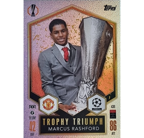 Topps Champions League Match Attax 2024/2025 / 436 MARCUS RASHFORD