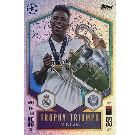 Topps Champions League Match Attax 2024/2025 / 437 VINI JR.