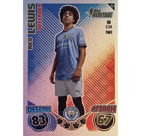 Topps Champions League Match Attax 2024/2025 / 442 RICO LEWIS