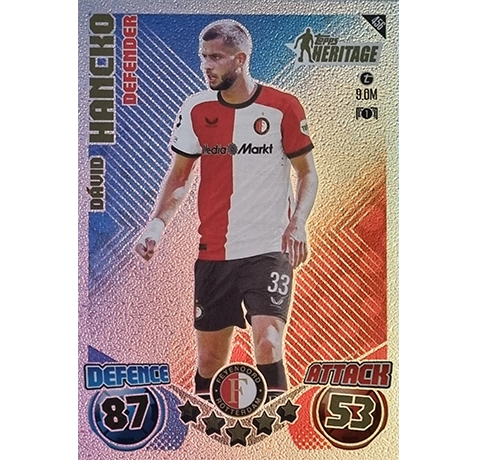 Topps Champions League Match Attax 2024/2025 / 456 DAVID HANCKO