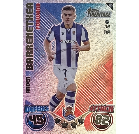 Topps Champions League Match Attax 2024/2025 / 460 ANDER BARRENETXEA