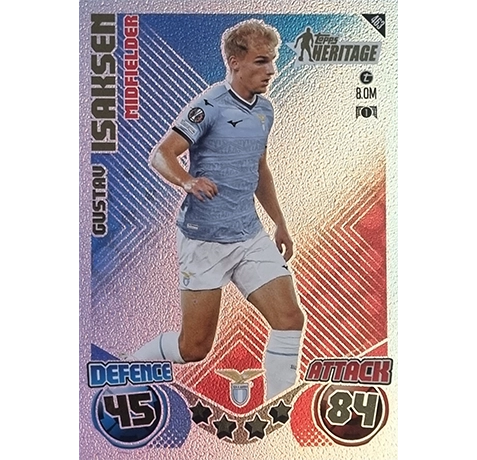 Topps Champions League Match Attax 2024/2025 / 463 GUSTAV ISAKSEN