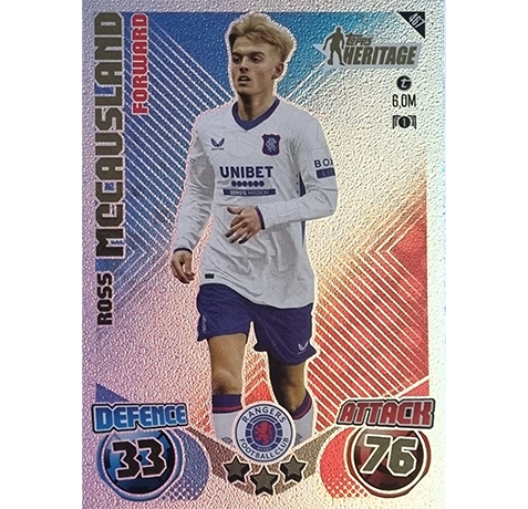 Topps Champions League Match Attax 2024/2025 / 467 ROSS McCAUSLAND