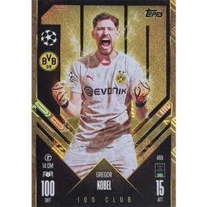 Topps Champions League Match Attax 2024/2025 / 469 GREGOR KOBEL CLUB 100