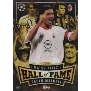 Topps Champions League Match Attax 2024/2025 / HDF 5 PAOLO MALDINI HALL OF FAME