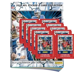 Panini NFL 2024 Sticker / Stickeralbum inkl. 10x Stickertüten