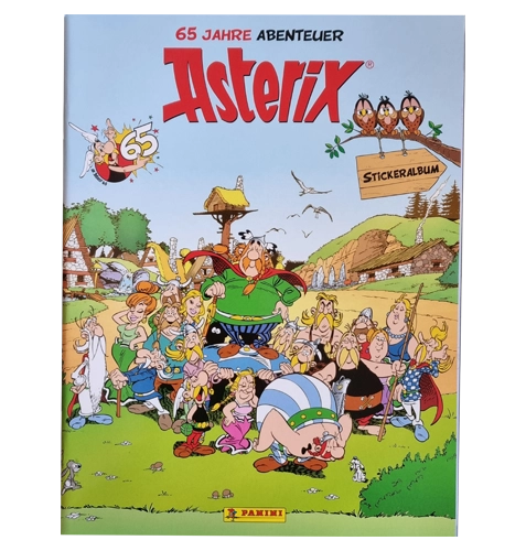 Panini Asterix 65 Jahre Abenteuer Sticker / 1x Sammelalbum