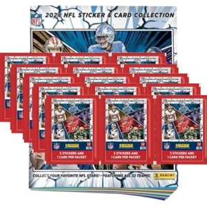 Panini NFL 2024 Sticker / Stickeralbum inkl. 15x Stickertüten