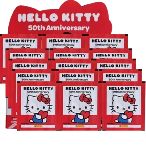 Panini Hello Kitty 50th Anniversary Sticker / 1x Sammelalbum inkl. 15x Stickertüten