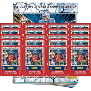 Panini NFL 2024 Sticker / Stickeralbum inkl. 20x Stickertüten