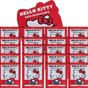 Panini Hello Kitty 50th Anniversary Sticker / 1x Sammelalbum inkl. 20x Stickertüten