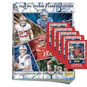 Panini NFL 2024 Sticker / Stickeralbum inkl. 5x Stickertüten