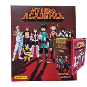 Panini My Hero Academia Sticker / Album inkl. 1x Display je 36x Stickertüten