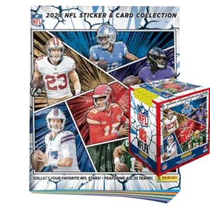 Panini NFL 2024 Sticker / Stickeralbum inkl. 1x Display je 50x Stickertüten