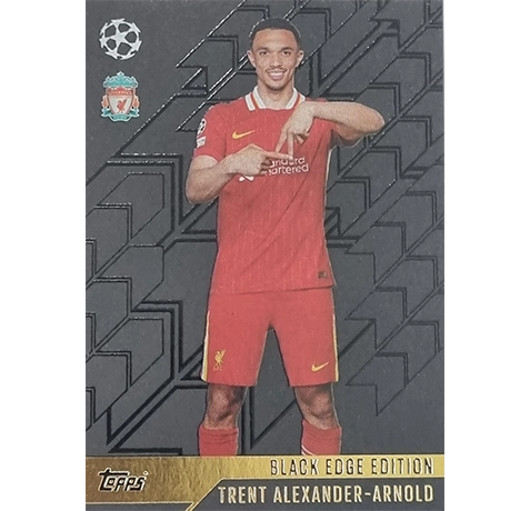 Topps Champions League Match Attax 2024/2025 / BLACK EDGE BE 1 TRENT ALEXANDER-ARNOLD