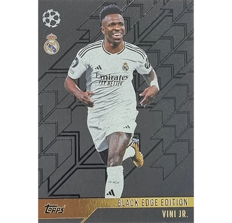 Topps Champions League Match Attax 2024/2025 / BLACK EDGE BE 5 VINI JR.