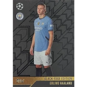 Topps Champions League Match Attax 2024/2025 / BLACK EDGE BE 6 ERLING HAALAND