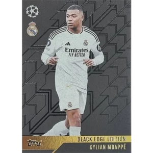 Topps Champions League Match Attax 2024/2025 / BLACK EDGE BE 7 KYLIAN MBAPPE