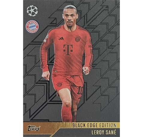 Topps Champions League Match Attax 2024/2025 / BLACK EDGE BE 8 LEROY SANE