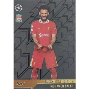 Topps Champions League Match Attax 2024/2025 / BLACK EDGE BE 9 MOHAMED SALAH