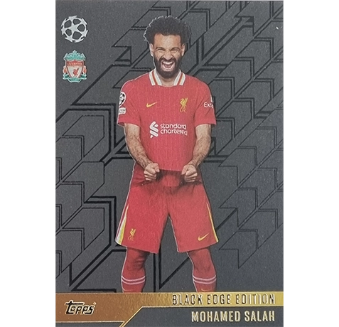 Topps Champions League Match Attax 2024/2025 / BLACK EDGE BE 9 MOHAMED SALAH