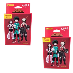 Panini My Hero Academia Sticker / 2x Eco Blister je 7x Stickertüten