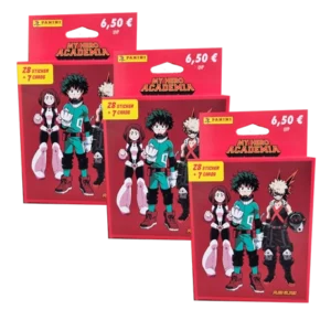 Panini My Hero Academia Sticker / 3x Eco Blister je 7x Stickertüten