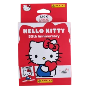 Panini Hello Kitty 50th Anniversary Sticker / 1x Eco Blister Pack