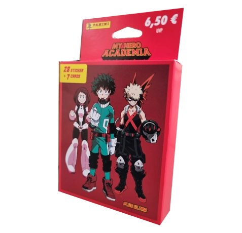 Panini My Hero Academia Sticker / 1x Eco Blister je 7x Stickertüten