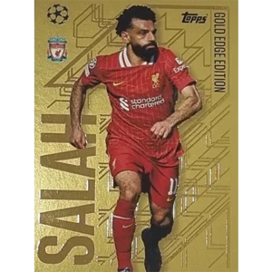 Topps Champions League Match Attax 2024/2025 / GOLD EDGE 4 MOHAMED SALAH