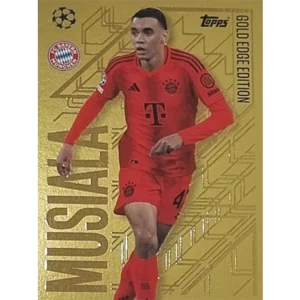 Topps Champions League Match Attax 2024/2025 / GOLD EDGE 5 JAMAL MUSIALA