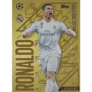 Topps Champions League Match Attax 2024/2025 / GOLD EDGE 7 CRISTIANO RONALDO