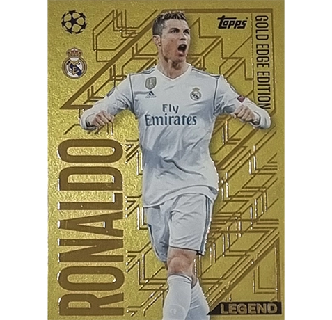 Topps Champions League Match Attax 2024/2025 / GOLD EDGE 7 CRISTIANO RONALDO