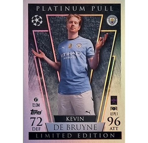 Topps Champions League Match Attax 2024/2025 / LE PL 1 KEVIN DE BRUYNE