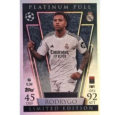 Topps Champions League Match Attax 2024/2025 / LE PL 4 RODRYGO