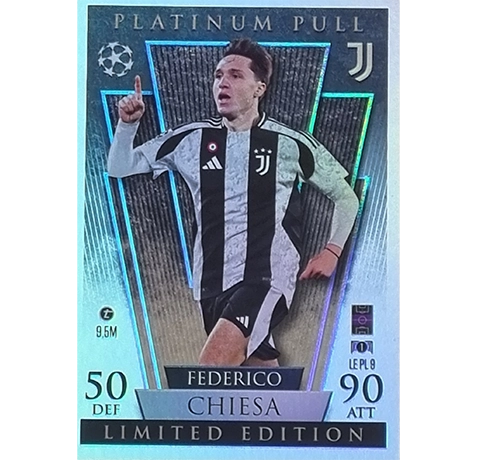 Topps Champions League Match Attax 2024/2025 / LE PL 9 FEDERICO CHIESA