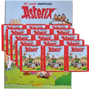 Panini Asterix 65 Jahre Abenteuer Sticker / 1x Sammelalbum inkl. 15x Stickertüten