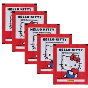 Panini Hello Kitty 50th Anniversary Sticker / 5x Stickertüten