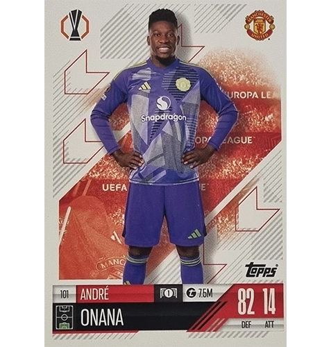 Topps Champions League Match Attax 2024/2025 / 101 Andre Onana