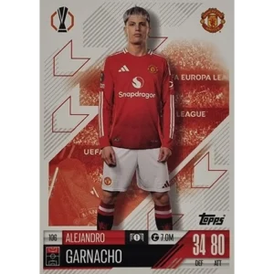 Topps Champions League Match Attax 2024/2025 / 106 Alejandro Garnacho