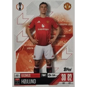 Topps Champions League Match Attax 2024/2025 / 107 Rasmus Hojlund