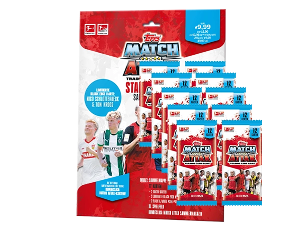 Topps Bundesliga Match Attax 2024/25 / 1x Starterpack inkl 10x Booster