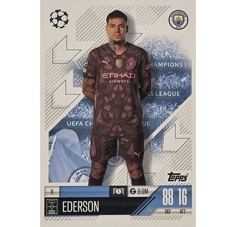 Topps Champions League Match Attax 2024/2025 / 011 Ederson