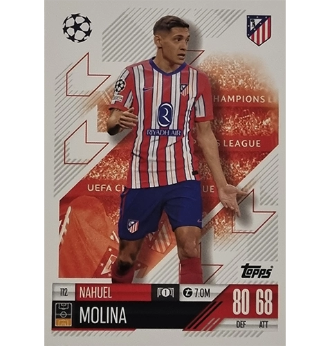 Topps Champions League Match Attax 2024/2025 / 112 Nahuel Molina