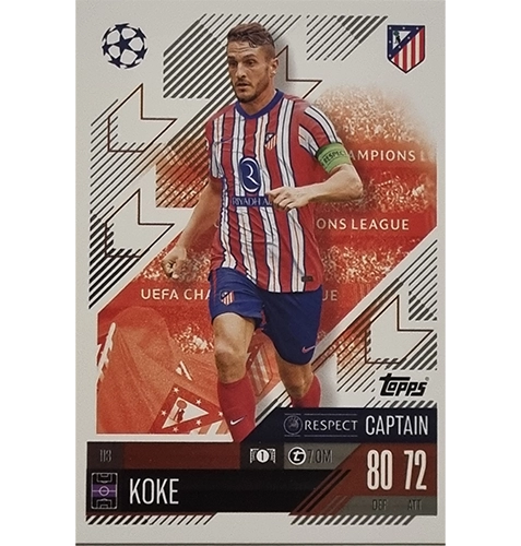 Topps Champions League Match Attax 2024/2025 / 113 Koke