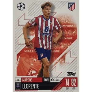 Topps Champions League Match Attax 2024/2025 / 114 Marcos Llorente