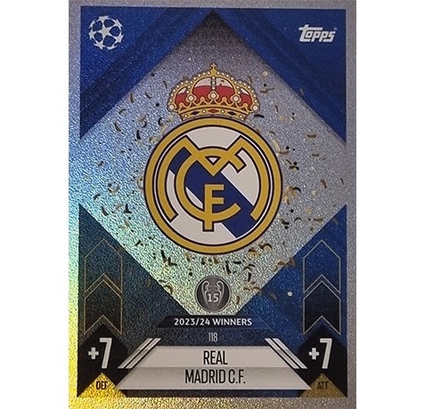 Topps Champions League Match Attax 2024/2025 / 118 Real Madrid Logo